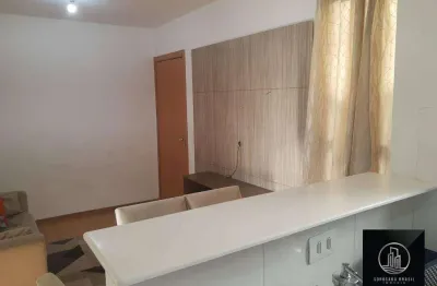 Apartamento com 2 dormitórios para alugar, 50 m² por r$ 1.600,00/mês - jardim karolyne - votorantim/sp
