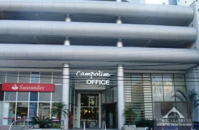 Sala para alugar, 67 m² por r$ 2.900,58/mês - parque campolim - sorocaba/sp