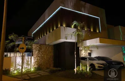 Sobrado com 3 dormitórios à venda, 281 m² por r$ 3.450.000,00 - condomínio chácara ondina - sorocaba/sp