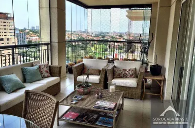 Apartamento à venda, 247 m² por r$ 3.200.000,00 - condomínio único campolim - sorocaba/sp