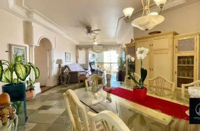 Apartamento com 4 suítes à venda, 180 m² por r$ 1.100.000 - balneário guarujá - guarujá/sp