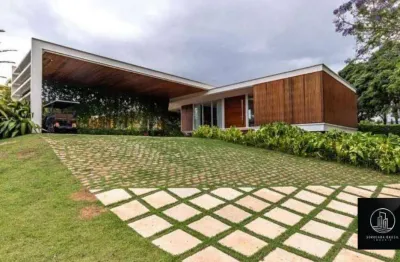 Casa com 3 suítes à venda, 440 m² por r$ 6.000.000 - lago azul condomínio e golfe clube - araçoiaba da serra/sp