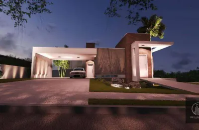 Casa com 3 dormitórios à venda, 383 m² por r$ 1.490.000,00 - condomínio saint charbel - araçoiaba da serra/sp
