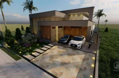 Casa com 3 dormitórios à venda, 243 m² por r$ 1.700.000,00 - alphaville nova esplanada iii - votorantim/sp