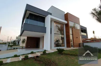 Sobrado com 4 dormitórios à venda, 325 m² por r$ 2.500.000,00 - condomínio ibiti royal park - sorocaba/sp