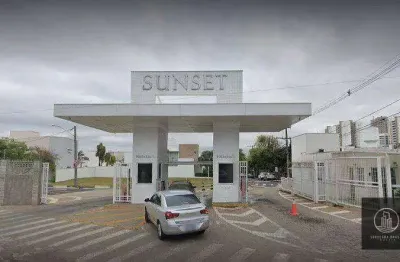 Terreno à venda, 360 m² por r$ 750.000,00 - condomínio sunset - sorocaba/sp