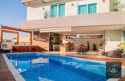 Sobrado à venda, 416 m² por r$ 5.600.000,00 - alphaville nova esplanada i - votorantim/sp