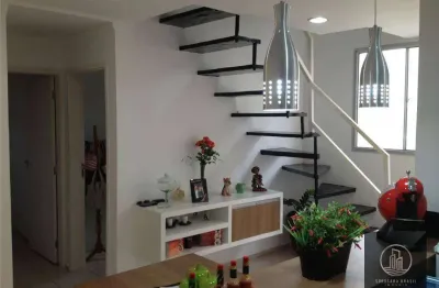 Apartamento duplex com 2 dormitórios à venda, 110 m² por r$ 360.000,00 - condomínio residencial spazio salute - sorocaba/sp