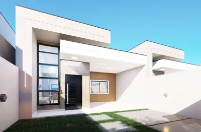 Casa com 3 quartos à venda na rua estado do rio, 000, praia de leste, pontal do paraná, 90 m2 por r$ 760.000