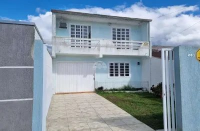 Casa com 3 quartos à venda na rua plínio tourinho, 283, praia de leste, pontal do paraná, 136 m2 por r$ 370.000