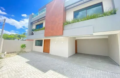 Casa em condomínio fechado com 3 quartos à venda na praça de embarque, 00, canoas, pontal do paraná, 169 m2 por r$ 1.390.000