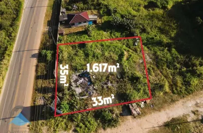 Terreno à venda em guaratuba-pr, bairro nereidas, com 1.617,34 m² de área! 30m do mar