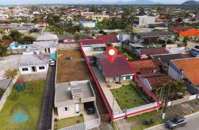 Imperdível: casa à venda em guaratuba-pr, bairro coroados, 4 quartos, 1 suíte, 1 sala, 2 banheiros, 2 vagas de garagem!