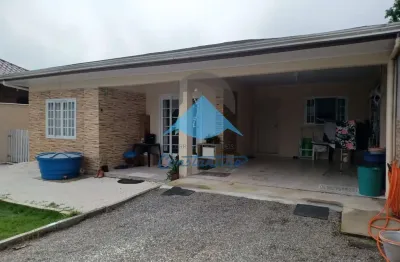 Imperdível casa à venda em guaratuba-pr, bairro coroados: 3 quartos, suíte, sala, 2 banheiros, garagem, 110m² - espaço para piscina!
