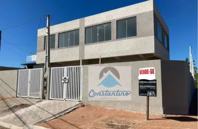 Sobrado à venda no cohapar em guaratuba-pr: casa com 2 quartos, 2 salas e 80,00 m² de área