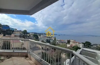 Apartamento à venda na praia da bandeira, rio de janeiro-rj: 2 quartos, 1 suíte, 1 sala, 3 banheiros, 1 vaga de garagem, 90m².