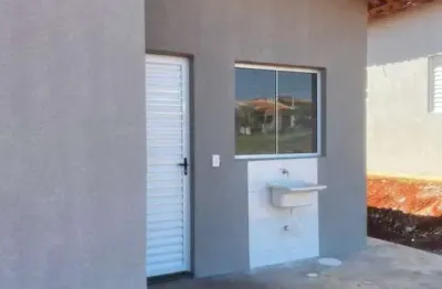 Casa para venda em cravinhos, terras de cravinhos, 2 dormitórios, 1 banheiro, 2 vagas