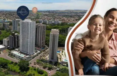 Apartamento para venda em ribeirão preto, jardim botânico, 2 suítes, 3 banheiros, 2 vagas