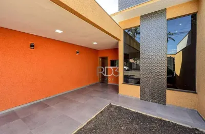 Casa com 3 dormitórios à venda, 100 m² por r$ 450.000,00 - jardim acapulco - londrina/pr