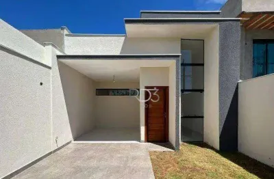 Linda casa à venda, 75 m² por r$ 350.000 - jardim maracanã - londrina/pr