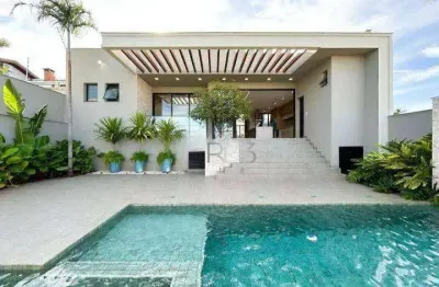 Casa com 3 dormitórios à venda, 300 m² por r$ 3.149.000,00 - terras de santana ii - londrina/pr