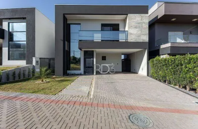 Sobrado à venda, 196 m² por r$ 1.750.000,00 - condomínio parque tauá - araçari - londrina/pr