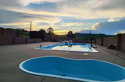 Chácara com 1 dormitório à venda, 1000 m² por r$ 500.000,00 - zona rural - londrina/pr