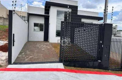 Casa com 3 dormitórios à venda, 88 m² por r$ 420.000,00 - jardim morumbi - londrina/pr