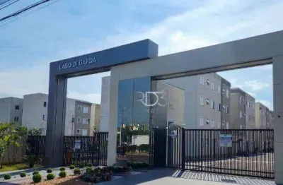 Apartamento com 2 dormitórios à venda, 42 m² por r$ 220.000,00 - acquaville - londrina/pr