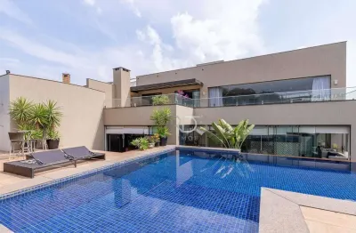 Sobrado à venda, 433 m² por r$ 5.450.000,00 - condomínio royal park - londrina/pr