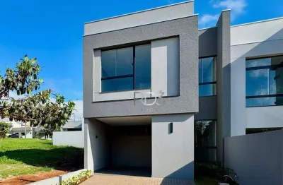 Sobrado com 3 dormitórios à venda, 150 m² por r$ 860.000,00 - condomínio morada das flores - cambé/pr