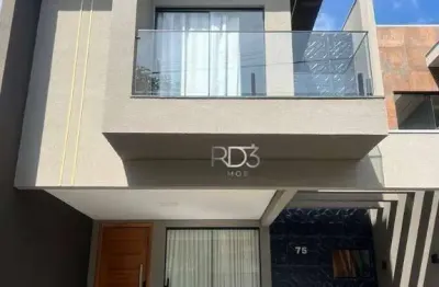 Sobrado com 3 dormitórios à venda, 140 m² por r$ 960.000 - condomínio morada das flores - cambé/pr