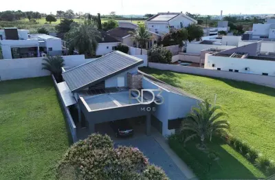 Casa com 4 dormitórios à venda, 250 m² por r$ 2.800.000,00 - condomínio sun lake residence - londrina/pr
