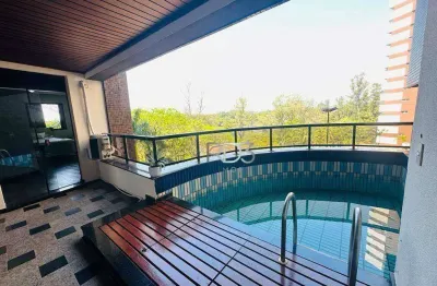 Apartamento à venda, 298 m² por r$ 1.850.000,00 - caiçaras - londrina/pr