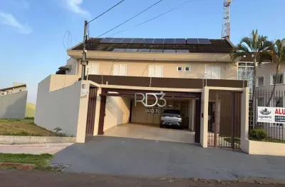 Sobrado com 4 dormitórios à venda, 374 m² por r$ 2.400.000,00 - parque residencial alcântara - londrina/pr