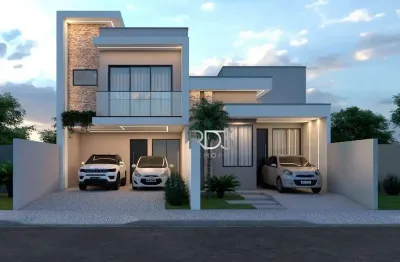 Casa em condomínio fechado com 3 quartos à venda na Alameda das Petúnias, 211, Loteamento Morada das Flores, Cambé