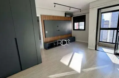 Apartamento com 1 dormitório, 58 m² - venda por r$ 610.000,00 ou aluguel por r$ 3.200,00/mês - concept  palhano - londrina/pr