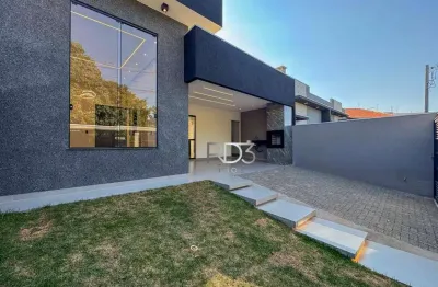 Casa com 3 dormitórios à venda, 130 m² por r$ 750.000,00 - jardim neman sahyun - londrina/pr