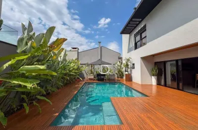 Casa com 4 dormitórios à venda, 319 m² por r$ 3.890.000,00 - condomínio sun lake  - londrina/pr