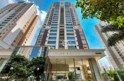 Apartamento com 3 dormitórios para alugar, 130 m² por r$ 9.500,00/mês - edifício champs élysées residence - londrina/pr