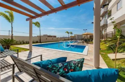 Apartamento com 2 dormitórios à venda, 54 m² por r$ 460.000,00 - edifício sunset faria lima - londrina/pr