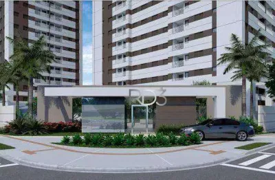 Apartamento à venda, 60 m² por r$ 440.000,00 - residencial aquarela pinheiros - londrina/pr