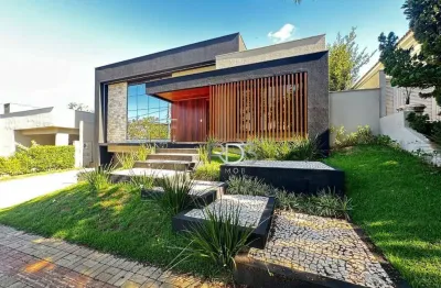 Casa com 3 dormitórios à venda, 285 m² por r$ 3.600.000,00 - sun lake residence - londrina/pr