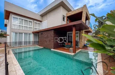 Sobrado com 4 dormitórios, 1050 m² - venda por r$ 20.500.000,00 ou aluguel por r$ 50.000,00/mês - condomínio villagio do engenho - cambé/pr