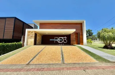 Casa térrea com 4 suítes à venda, 320 m² por R$ 4.900.000 - Condomínio Sun Lake Residence - Londrina/PR