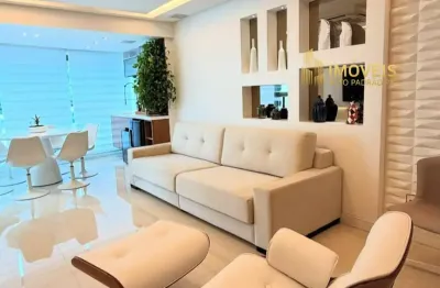 Apartamento 4 suites , reformado , fino acabamento, moveis planejados, decorado por arquiteto, projeto de iluminação , sala climatizada , 3 vagas- lazer condominio clube