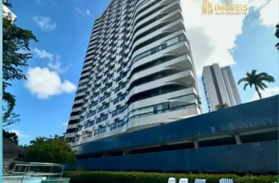 Apartamento amplo com 228 m², 4 quartos, 3 vagas e vista panorâmica no poço da panela