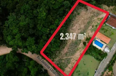 Agradável terreno rural para venda em estância santa lúcia, 2,347m²