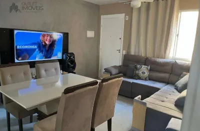 Apartamento com 2 dormitórios à venda, 49 m² por r$ 250.000,00 - parque bom retiro - paulínia/sp