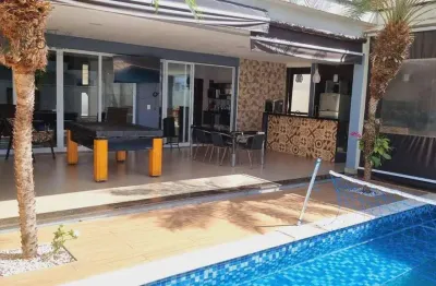 Casa de luxo a venda em paulinia com piscinas - residencial athenas